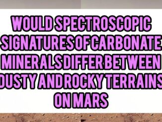 Would Spectroscopic Signatures Of Carbonate Minerals Differ Between Dusty And Rocky Terrains On Mars